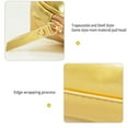 thumbnail image 5 of Handheld Gold Makeup Bag Handy PU Leather Makeup Pouch Cosmetic Travel Versatile Storage Bag for Daily Use, 5 of 9