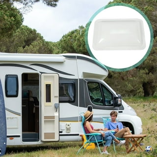 HECASA RV Skylight Cover White 14 X 22 for RV Shower Camper Food Truck  Skylight Inner Dome Kit 