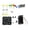 Parts, variant on LED Light Up Prize Wheel Crafting Set for Home Entertainment and Maker Workshops