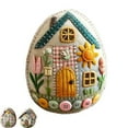 thumbnail image 2 of Patchwork Egg DIY Kit DIY Patchwork Egg Chick Craft Kit With Material Package Instructions Handmade Embroidered Easter Eggs Kit Home Easter Eggs Ornaments 10ML Arts And Crafts for Kids Ages 3-5 Girl, 2 of 5