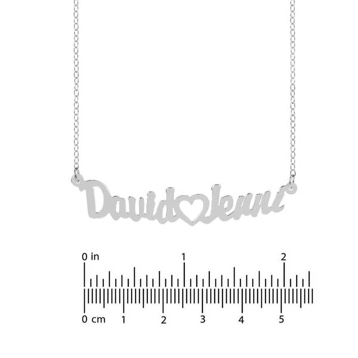 Personalized Couples Name Necklace