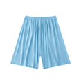 thumbnail image 2 of ATOGUTA Boys Beach Shorts Size 8-16 Kids Athletic Basketball Shorts Casual Elastic Waist Summer Clothes with Pockets Blue, 2 of 4