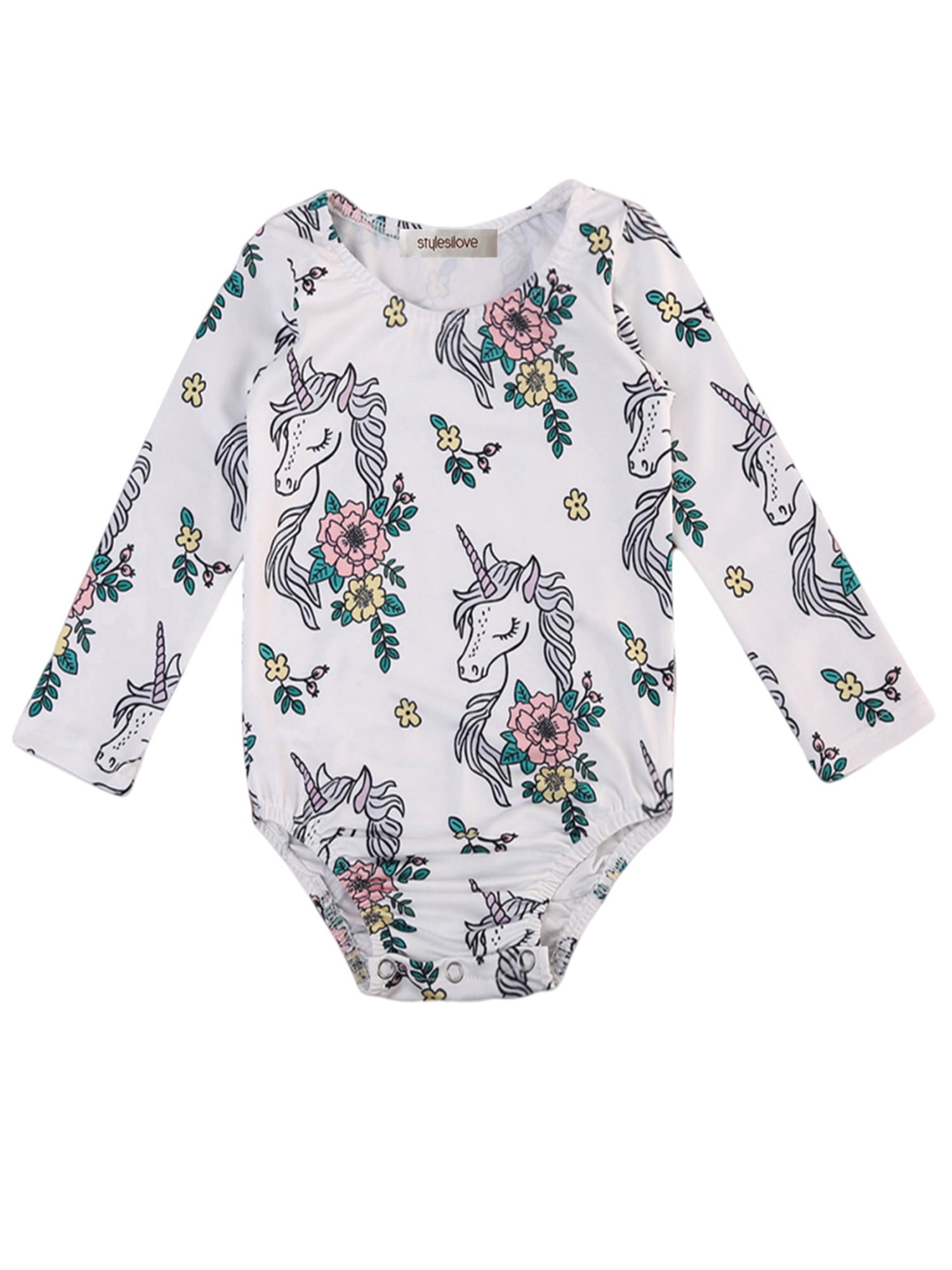 Playstation Controller Printed Boys Girls Jumpsuit Long Sleeve Rompers Black