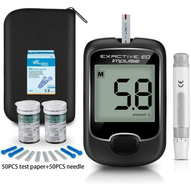Glucometer Diabetes Blood Sugar Monitor System Blood Sugar Health Test 