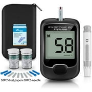CAYU Glucometer Diabetes Blood Sugar Monitor System Blood Sugar Health Test Kit Practical Portable Glucometer