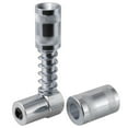 thumbnail image 4 of CARBYNE 90 Degree Grease Coupler, With Small & Large Quick-Disconnect Adapters-Fits All Standard Couplers, Lubricate Hard to Reach Grease Fittings,  Ideal For Auto, Agriculture, Industrial, Marine Use, 4 of 5