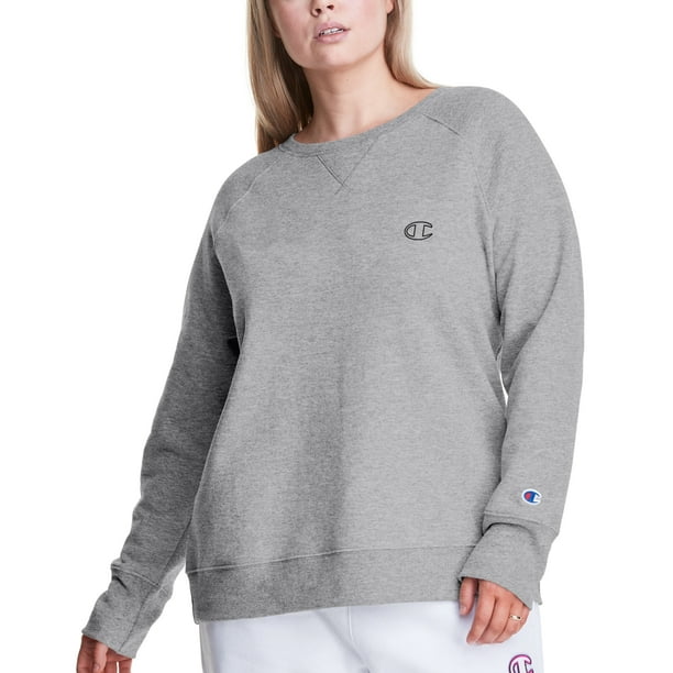 Sudadera champion gris mujer on sale