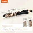 thumbnail image 6 of VEVOR Rotating Hair Dryer Brush Hot Air Styling Brush with 1.5" and 2" Head, 6 of 10
