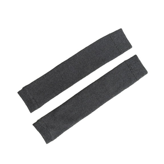 Raindrops Women's Calf Stockings Knee and Leg Sleeve Dark Grey Cotton 1 Pair