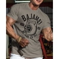 thumbnail image 2 of Bájame! Déjame en Paz Workout Gym T-Shirt Funny Gym Shirt for Men Training Gym T-Shirt, Warm Grey, Large, 2 of 5