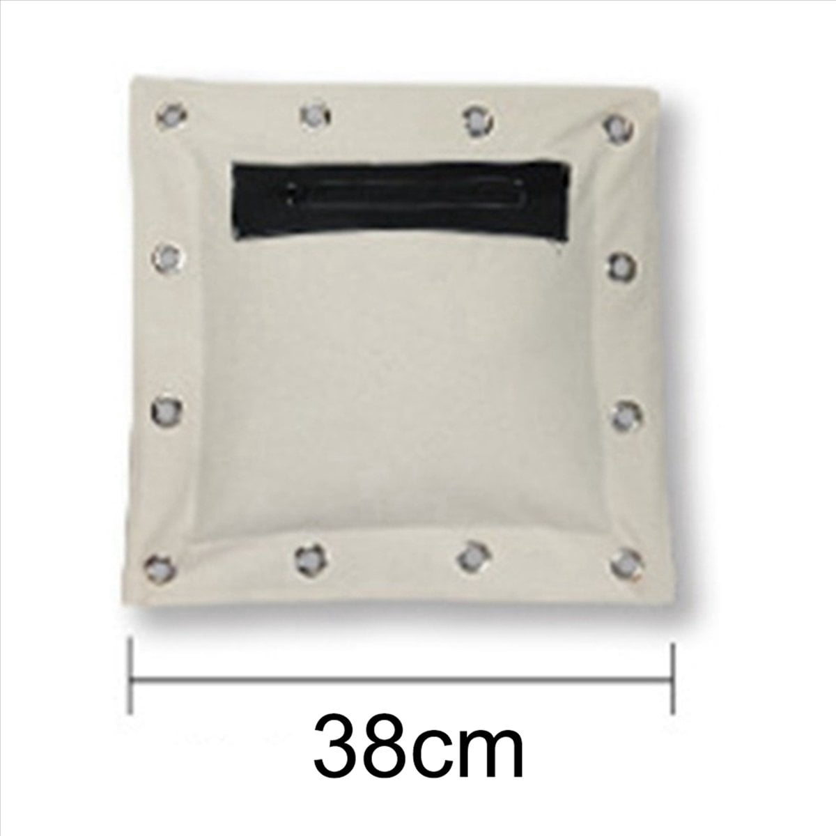 4pcs 38 X 38cm Heavy Duty Punch Bag Empty Sand Bag Martial Arts Wall Bag Kick Boxing Punch Bag