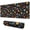 Black Colorful Skull, variant on Long Mouse Pads for Desk,Black Colorful Skull Bone Pattern Desk Mats on Top Of Desks, Desk Mouse Pad Extra Large with 3mm Non-Slip Base and Stitched Edge for Gaming,Office,Work,Home 31.5"x11.8"