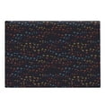 thumbnail image 1 of Dark Blue Cutting Board, Vibrant Colorful Stars and Flowers in the Dark Space Spring Inflorescence, Decorative Tempered Glass Cutting and Serving Board, Large Size, Multicolor, by Ambesonne, 1 of 1