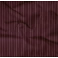 thumbnail image 4 of oneOone Cotton Poplin Twill Wine Fabric Pin Stripe Dress Material Fabric Print Fabric By The Yard 56 Inch Wide, 4 of 4
