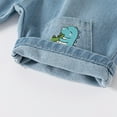 thumbnail image 6 of YTDSCS Kids Toddler Boys Summer Denim Shorts Elastic Waist Cartoon Pattern Casual Shorts Outdoor Sports Jeans Shorts for 1-7 Years, 6 of 9