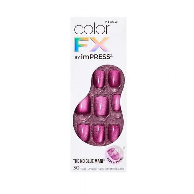 KISS imPRESS Color FX Nails - 30 pièces