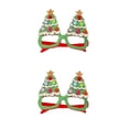 thumbnail image 1 of Yuarrent Brillo decorativo de dibujos animados de gafas de fiesta de Navidad 5# 2Conjunto, 1 of 6