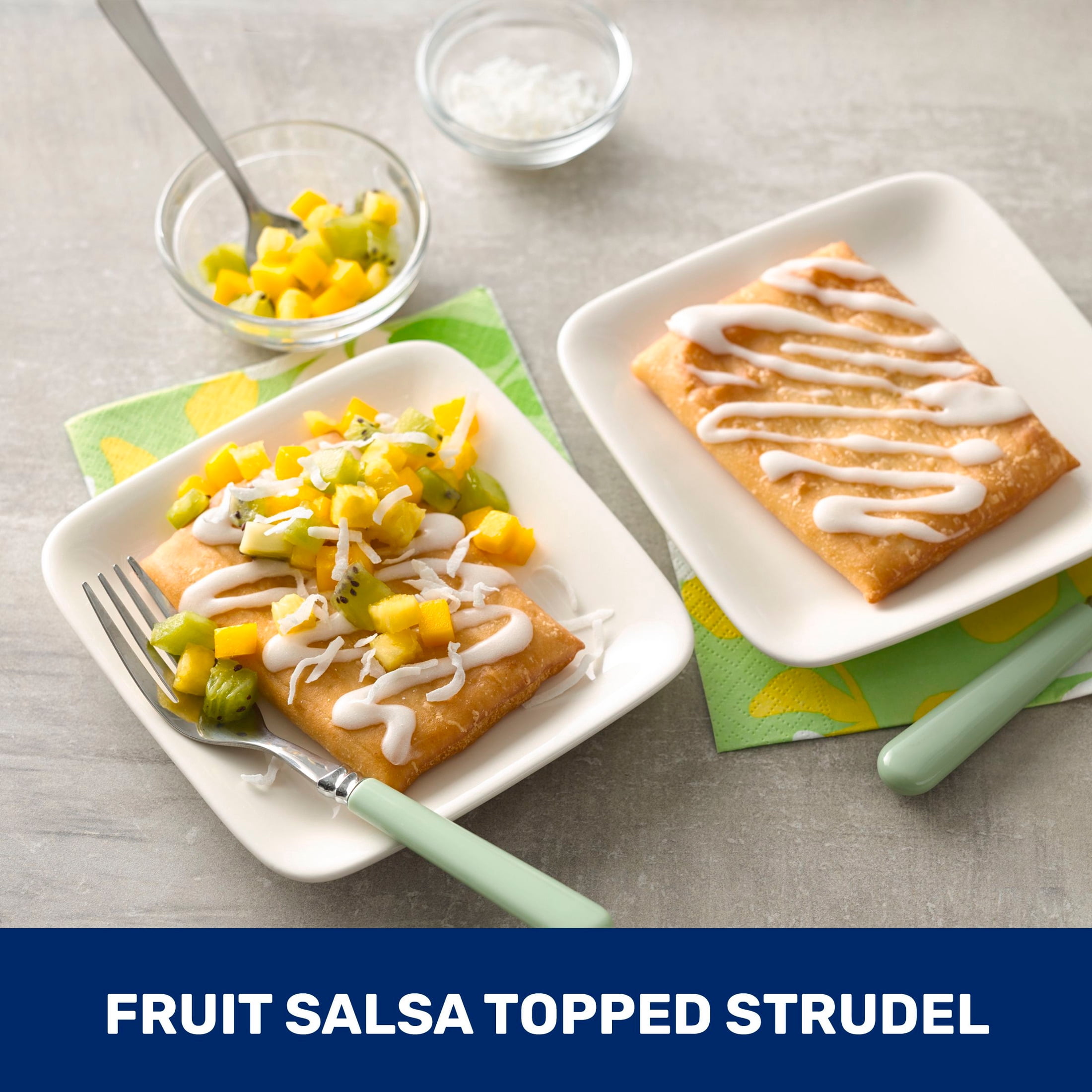 Pillsbury Frozen Toaster Strudel Pastries, Blueberry, 6 Ct, 11.7 oz