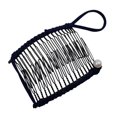 thumbnail image 2 of Vintage Hair Clip Double Comb Hair Accessory Stretchable 20 teeth, 2 of 9