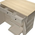 thumbnail image 5 of Kitchen Island Cart with Power Outlet, Drop Leaf Table on Wheels, 3-Drawer Storage Cabinet with Spice & Towel Rack, Mobile Kitchen Cart, Black, White, Grey, 5 of 7
