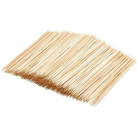 

Barbecue Accessories Barbecue Skewers Used for Barbecuing Meat Poultry Seafood Vegetables Cheese Fruit Bamboo 500 Pieces 8 Inches Long