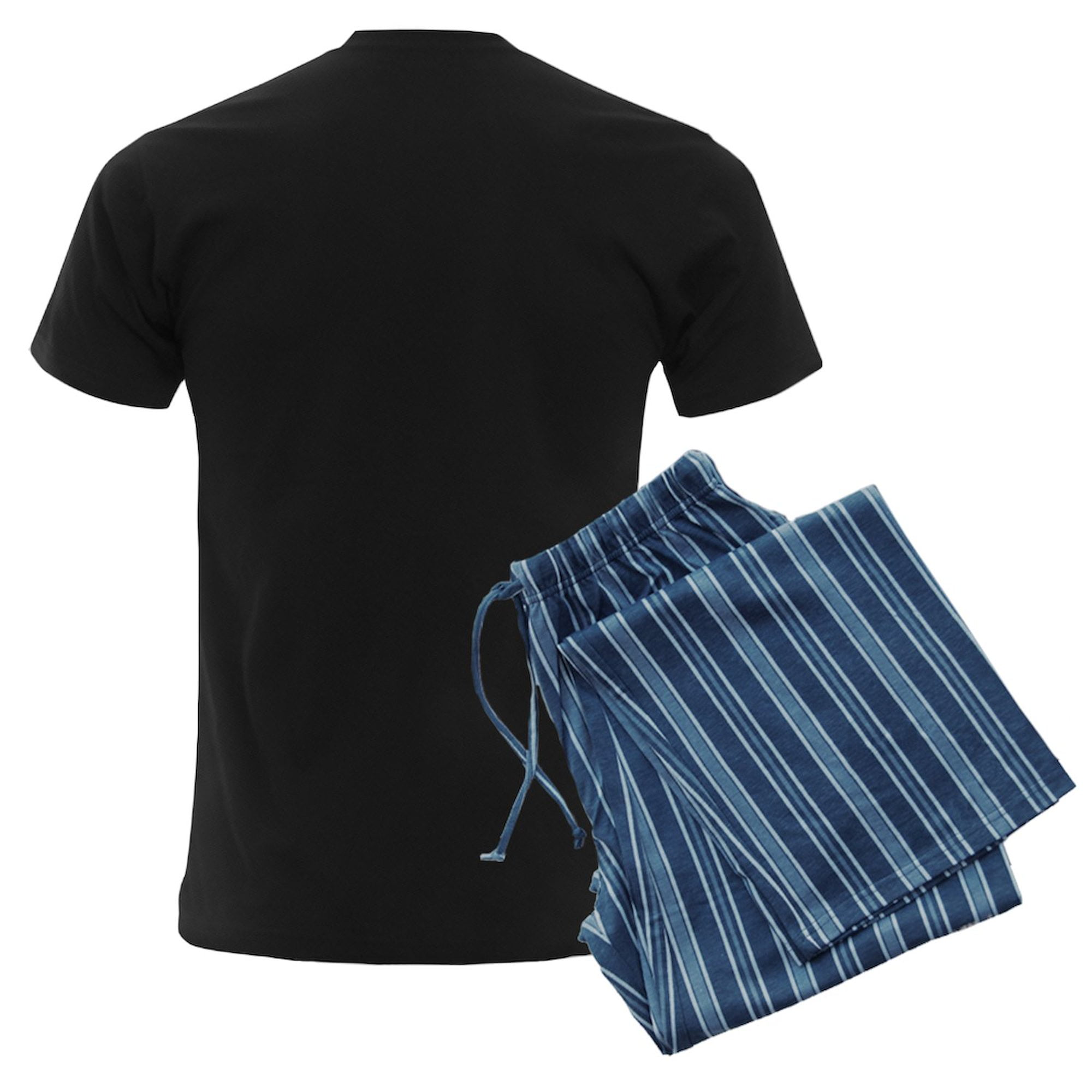 CafePress - Papa Elf - Men's Dark Loose Fit Cotton Pajama Set