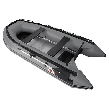 ALEKO Inflatable Boat - 12.5 Feet - Aluminum Floor - (Best 12 Foot Aluminum Boat)