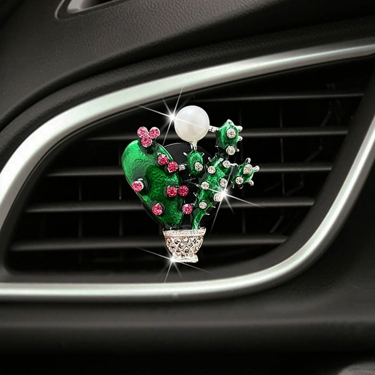 Heiheiup Diffuser Car Stone Creative Vent Perfume Car Love Perfume  Aromatherapy Conditioning Clip Air Car Interior Accessories Car Scent Ice 