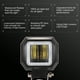 thumbnail image 5 of Luces de trabajo para vehículos todoterreno con luces LED cuadradas de 3 pulgadas para motocicletas, 5 of 8