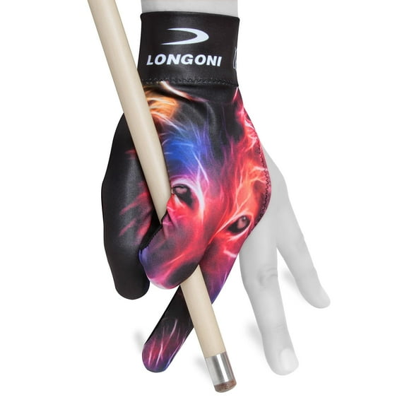Longoni Billiard Pool Cue Glove Fancy Animal Collection 1 for Left hand