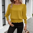 thumbnail image 3 of Women's Solid Color Sportswear Long Sleeved Pullover Top, 3 of 7