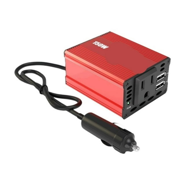 150W Car Inverter Mobile Phone Charger 12V to 110V Mini Power Boost Converter ,Easy to Operate