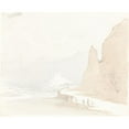 thumbnail image 3 of Sarah Grace Lushington 24x20 Black Modern Framed Museum Art Print Titled - Swiss Landscape with a Village in the Distance, 3 of 5