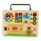 thumbnail image 1 of Tablero de actividades de madera con luz LED, juguetes de viaje, actividades preescolares, juguete con interruptor para D, 1 of 9