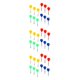 thumbnail image 4 of Greeniant 12 Pieces/Set Wear-resistant Magnetic Darts Flat Adsorption Strong Replacement Boomerang Plastic Safety Head Wing Darts Type1, 4 of 6