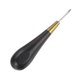 thumbnail image 3 of Uxcell Herramienta de perforación de cuero con punzón de costura en forma de rombo de 2.96 mm con mango de madera, negro, 3 of 7