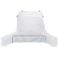 thumbnail image 6 of Husband Pillow Cover Aspen Reversible Micro Plush to Microsuede Side and Back Pockets Perfect Fit for the XXL Bed Rest Pillow Convenient Handle for Carrying, White Dandelion, 6 of 7
