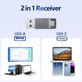 thumbnail image 2 of Presentador inalámbrico Norwii N95 con puntero láser verde USB-C, 2 of 7