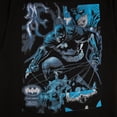 thumbnail image 7 of Batman Fighting Dragon Men's Black Crew Neck Short Sleeve T-shirt  - Small, 7 of 7
