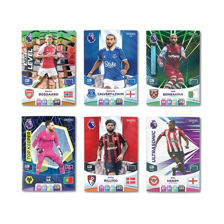 PANINI Adrenalyn 2023/2024 EPL Soccer Trading Cards Booster Box