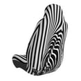 thumbnail image 2 of Yiaed Optical Zebra Illusion Print Car Seat Covers,Universal Auto Seats Protector Fits for Car,SUV Sedan,Truck,Automotive Seat Covers & Accessories, 2 of 5