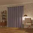 thumbnail image 2 of Sun Zero Oslo Theater Grade 100% Blackout Grommet Curtain Panel, 52"W x 54"L, Blush (1 Panel), 2 of 8