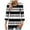 Black, variant on Scyoekwg 3/4 Sleeve Tunic Tops for Women V-Neck Three-Quarter Sleeve Pleated Tunic Shirts Tops for Women Trendy Striped Dressy Casual Blouse Lightweight Loose Blouses (Black,L)