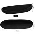 thumbnail image 3 of 3PCS Planter Basket Liners Fabric Window Box Liners Felt Trough Planter Liner Replacement Black Flo, 3 of 5