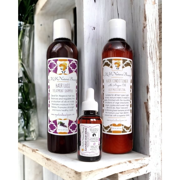 ALOPECIA HAIR LOSS COMBO | SHAMPOO, CONDITIONER, GROWTH OIL