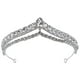 thumbnail image 1 of KAKOWELY Tiara de diamantes de imitación para fiesta de cumpleaños, diadema de diamantes de imitación para boda, para festival, 1 of 5