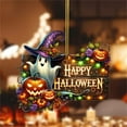 thumbnail image 2 of Jierger Creative Cartoon Halloween Theme Car Home Decoration Pendants Festive Atmosphere and Fun Ideal for Car and Home Decoration for Thanksgiving Halloween Door Wall Indoor Outdoor Decoration, 2 of 7