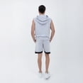 thumbnail image 4 of Conjunto Sudadera y Short Hombre K-Swiss Crew Color Gris, 4 of 4