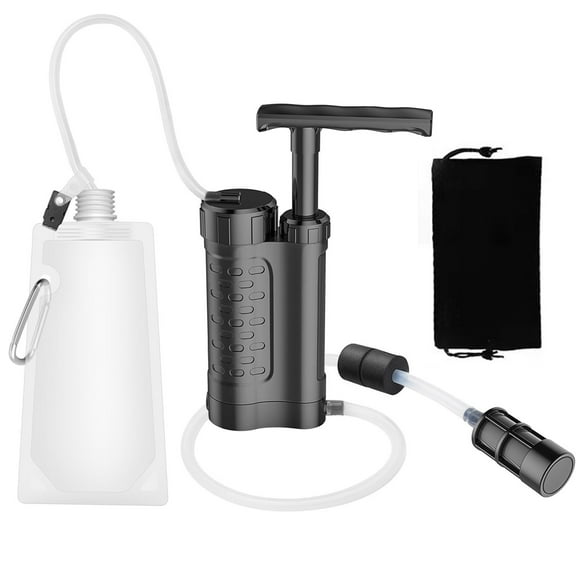 Portable Outdoor Water Purifier Filter with Straw for Survival Gear