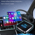 thumbnail image 2 of CarPlay AI Box Android 13 5Ghz WiFi Bluetooth Android Auto Wireless CarPlay Adapter 2G+32G,1 x CarPlay AI Box Kit,Black, 2 of 8